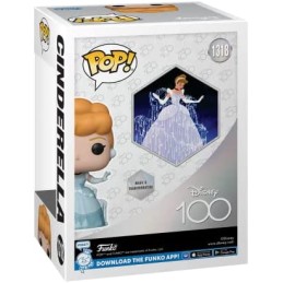 Funko POP Disney 100th Anniversary - Cinderella Figure, 10cm