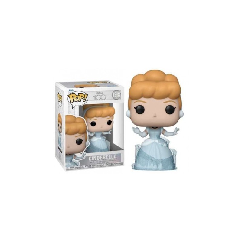 Funko POP Disney 100th Anniversary - Cinderella Figure, 10cm