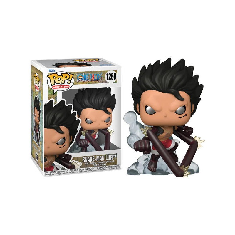 Funko POP Animation: One Piece - Snake-Man Luffy Figure 1266, 10cm