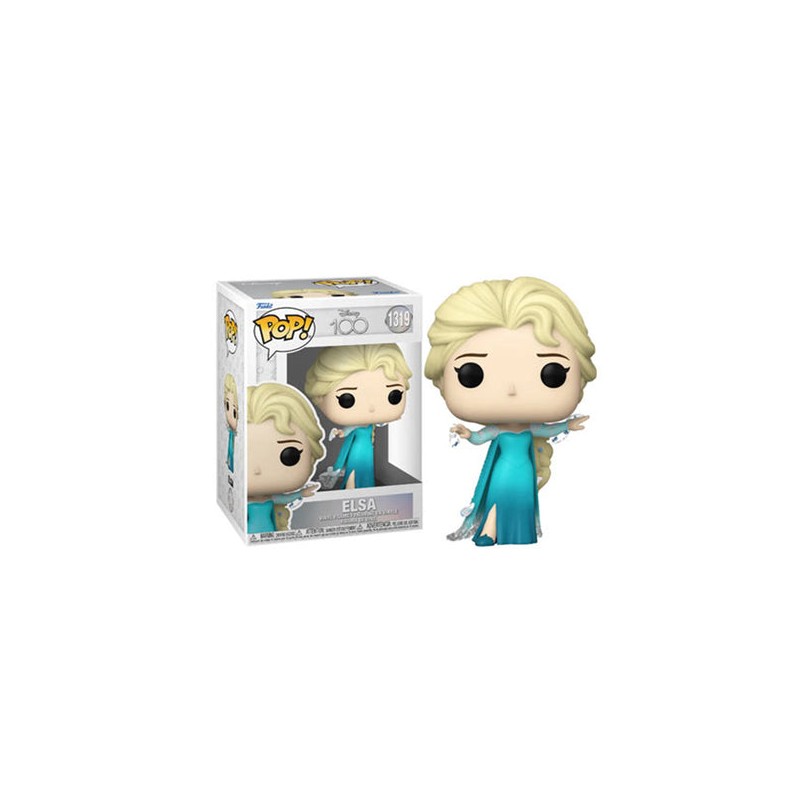 Funko: POP Disney 100th Anniversary - Elsa Figure, 10cm