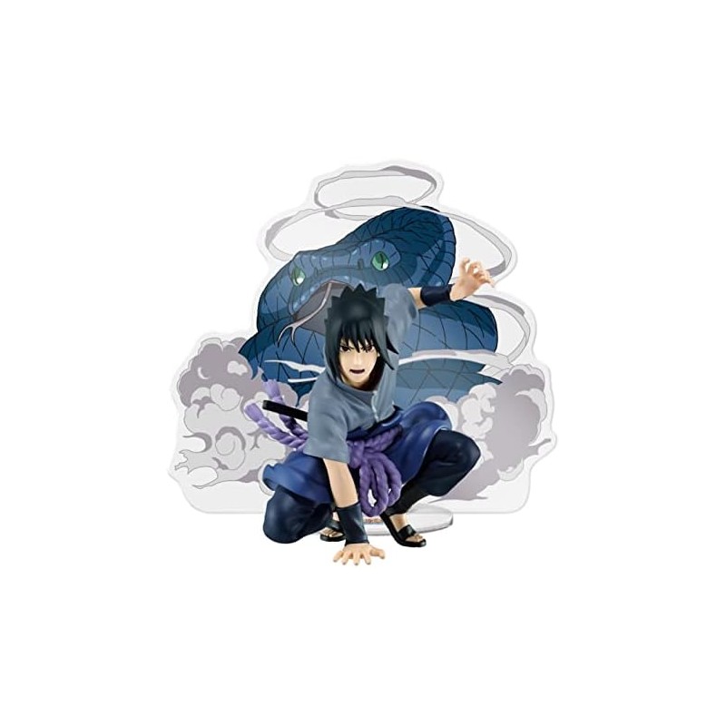 Banpresto - Naruto Shippuden - Panel Spectacle Uchiha Sasuke Statue