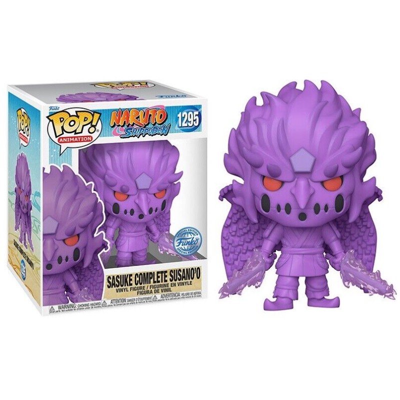 Funko POP Super Naruto Shippuden: Sasuke Complete Susanoo Figure 1295, 15cm (Latam Exclusive Ver)