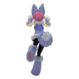 FURYU Re:Zero Starting Life in Another World SSS - Ram Figure - The Wolf and The Seven, 21cm