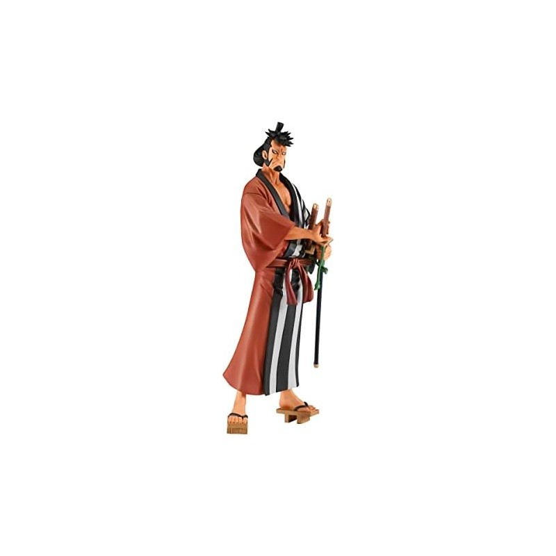 Banpresto - One Piece - DXF - The Grandline Men Wanokuni Vol.27 - Kinemon Statue, 16cm