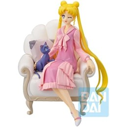 Sailor Moon: Bandai Ichibansho - Cosmos - Usagi And Luna Figure Antique Style, 14cm