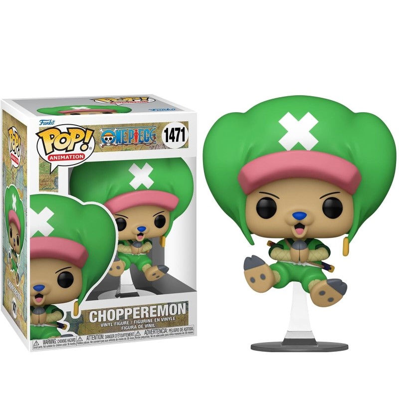 Funko Pop Animation: One Piece - Chopperemon (Chopper Wano) Figure 1471, 10cm