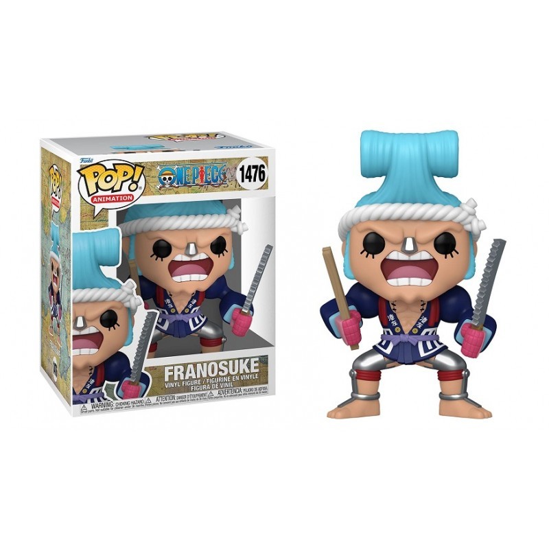 Funko Pop Super Animation: One Piece - Franosuke (Franky Wano) Figure 1476, 20cm