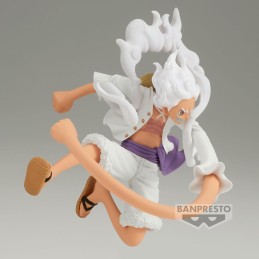 Banpresto - One Piece - Battle Record Collection: Monkey D. Luffy Gear 5 Figure, 14cm