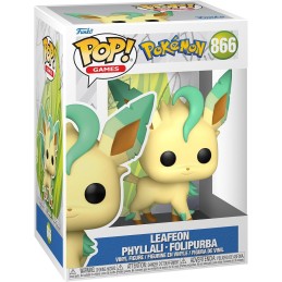 Funko POP Games: Pokemon - Leafeon Figure 866, 10cm