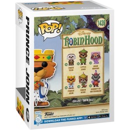 Funko POP! Disney: Robin Hood - Prince John - Figura in Vinile da Collezione - Idea Regalo - Merchandising Ufficiale -