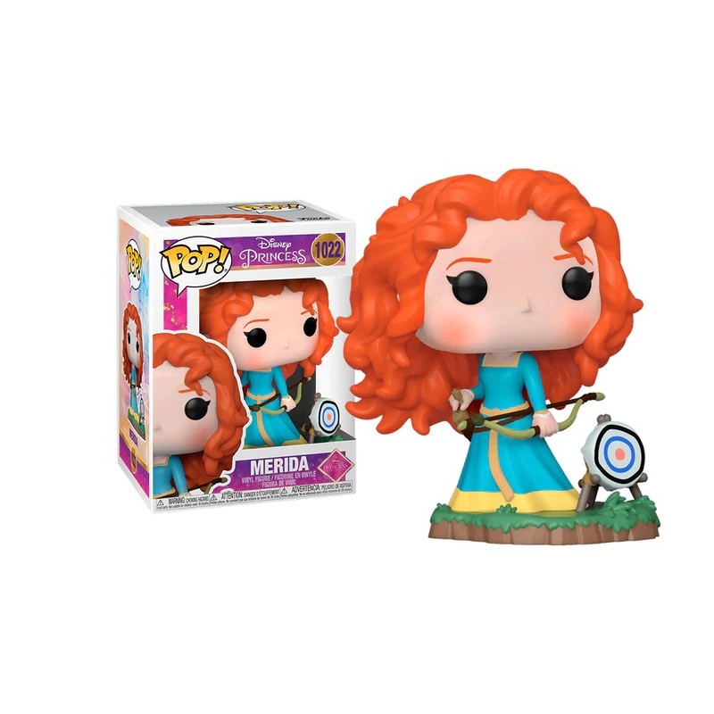 Funko POP Disney: Ultimate Princess Collection - Merida Figure 1022, 10cm