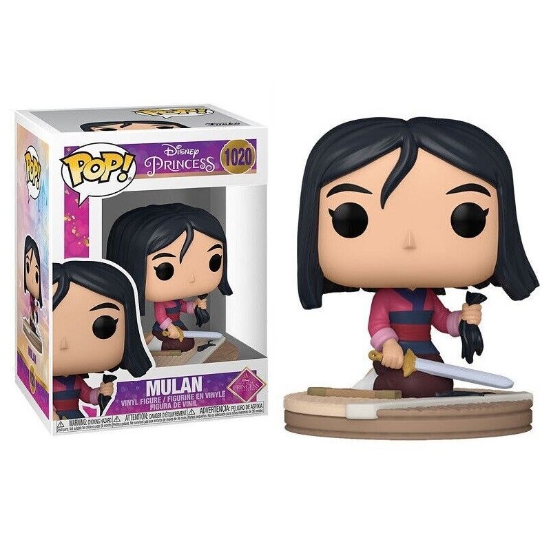 Funko POP Disney: Ultimate Princess Collection - Mulan Figure 1020, 10cm