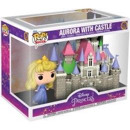 Funko POP! Town: Ultimate Princess - Princess Aurora With Castle - Disney Princesses - Principesse Disney - Figura in Vinile da
