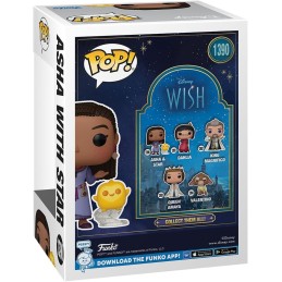 Funko POP! & Buddy: Disney Wish - Asha - Figura in Vinile da Collezione - Idea Regalo - Merchandising Ufficiale - Giocattoli per