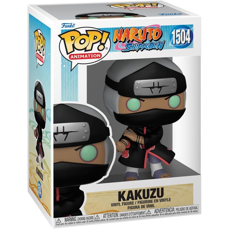 Funko POP Animation: Naruto Shippueden - Kakuzu Figure 1504, 10cm