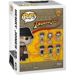 Funko Pop! Movies: Indiana Jones - Henry Jones Sr - Raiders Of The Lost Ark - Figura in Vinile da Collezione - Idea Regalo -
