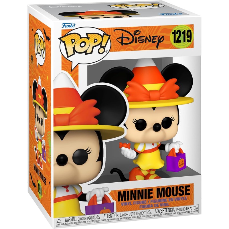 Funko Pop! Disney: Minnie Mouse Trick Or Treat - Figura in Vinile da Collezione - Idea Regalo - Merchandising Ufficiale -