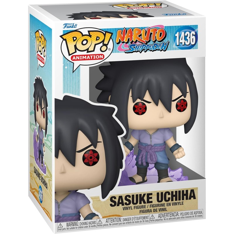 Funko Pop! Animation: Naruto - Sasuke Uchiha - (First Susano'o) - Figura in Vinile da Collezione - Idea Regalo - Merchandising