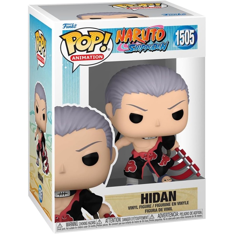 Funko Pop! Animation: Naruto - Hidan - 1/6 Odds For Rare Chase Variant - Figura in Vinile da Collezione - Idea Regalo -