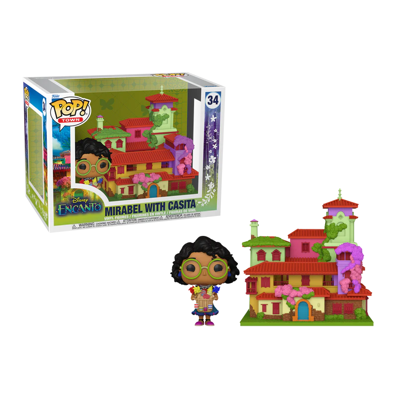 Funko POP! Towns: Encanto - Mirabel with Casita Figure Diorama, 18cm