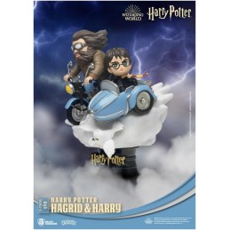 Beast Kingdom - D-stage Harry Potter - Hagrid e Harry Diorama, 15cm